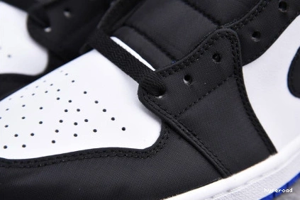 Hyperoad MID 'ROYAL TOE' JORDAN BLACK AIR 1 SE 1002